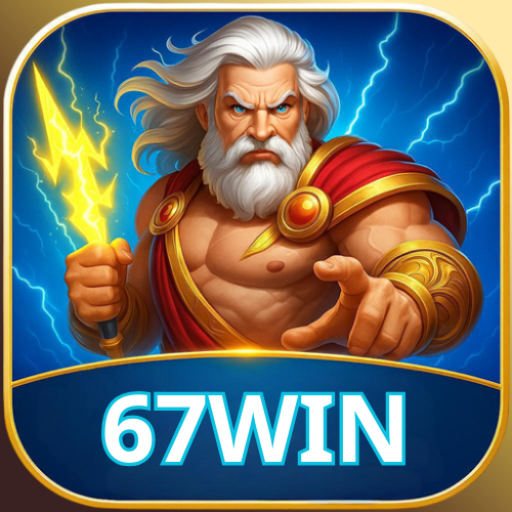 Imagem promocional da 67WIN mostrando a plataforma e suas vantagens